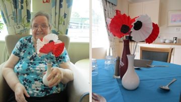 Creative Leicestershire care home Resident transforms